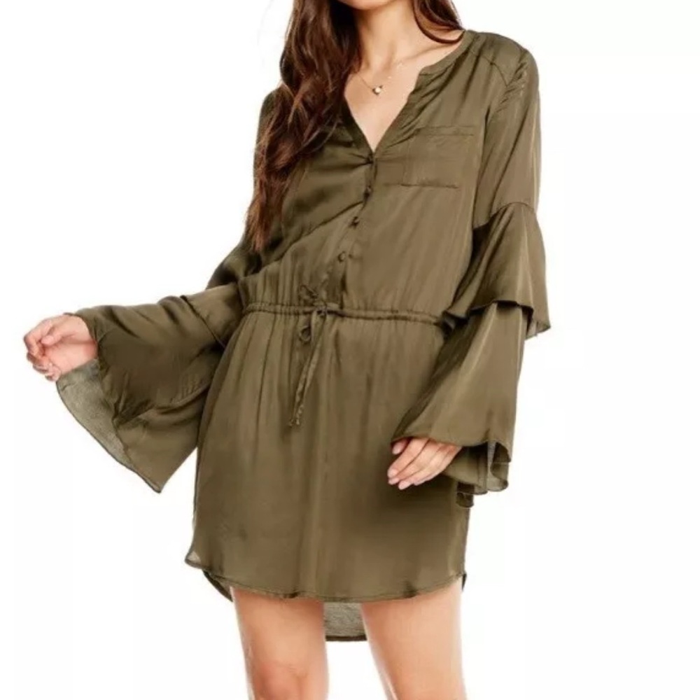 Olive Green Women's Dress